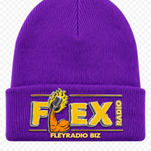 FLEX Skull Cap Purple -wYellow
